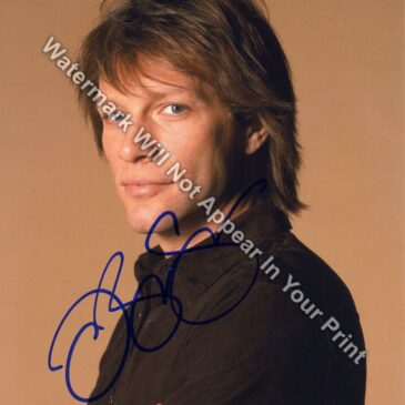 Jon Bon Jovi Signed Reprint Music Musician POP Photo Pic Bon Jovi Rock Singer