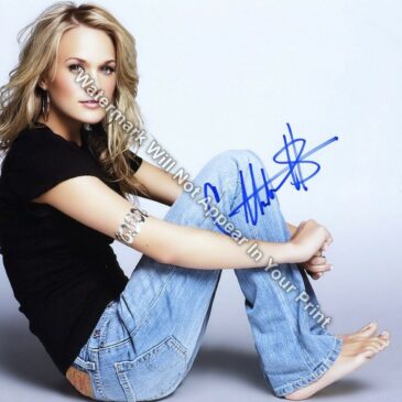 Carrie Underwood 1 Country Music Signed Reprint Sunday Night Football Pic Photo