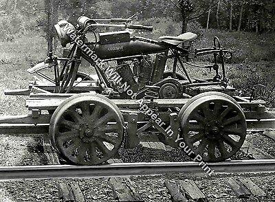 1926 Indian Motorcycles Conversion Rail Antique Vintage RARE Reprint Photo Pic