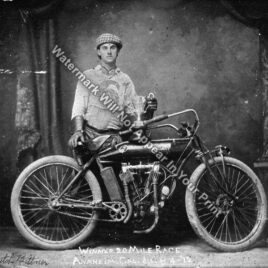 1912 Indian Motorcycle Twin  RARE Action Photo Reprint Pic Image M2