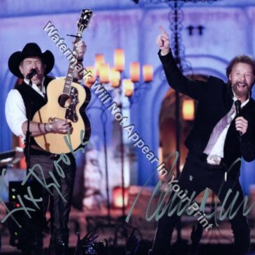 Brooks & Dunn 1 Signed Reprint Country Music CMA Matted/Unmatted Photo