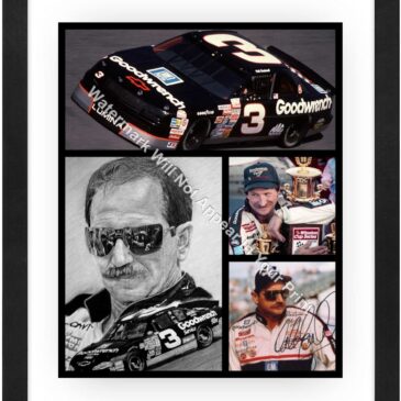 Dale Earnhardt Limited Edition Framed Sports Illustrated Collage