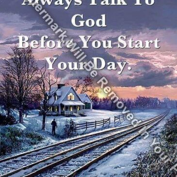 TALK TO GOD Inspirational Religious Art Print Matted/Unmatted R21