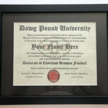 Dallas Stars #1 Fan NHL Certificate Man Cave Diploma Perfect Gift