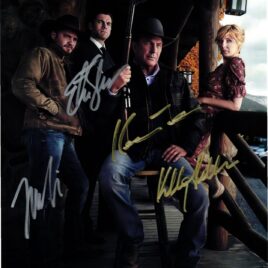 Yellowstone Cast 2 Signed Reprint Kevin Costner Kelly Reilly Cole Hauser