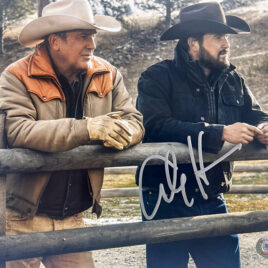Yellowstone Kevin Costner Cole Hauser Signed Reprint